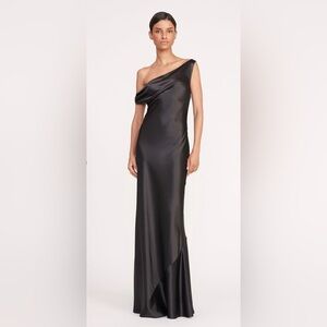 STAUD ASHANTI DRESS | BLACK